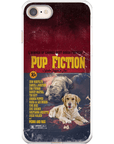 Funda personalizada para teléfono con 2 mascotas 'Pup Fiction'