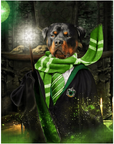 Puzzle personalizado para mascotas 'Harry Dogger (Slytherawr)'