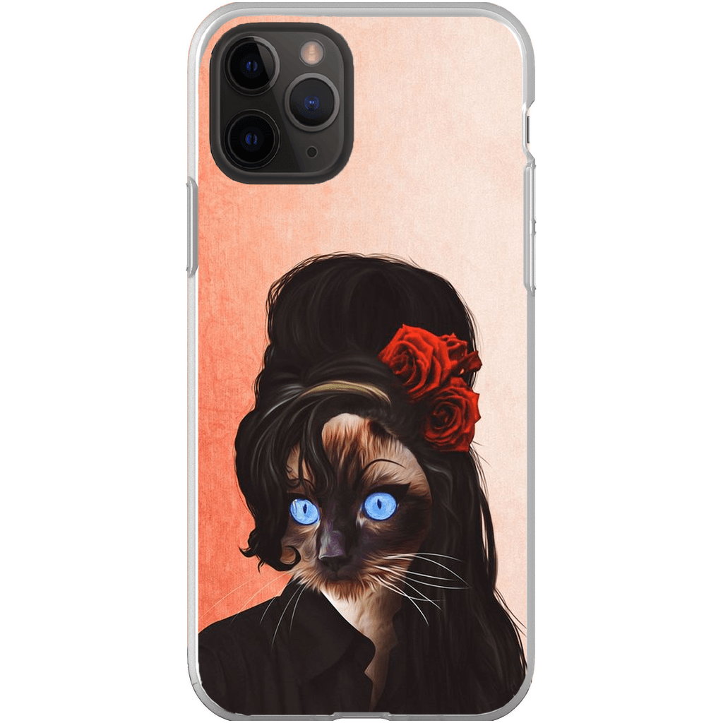 Funda personalizada para teléfono &#39;Amy Cathouse&#39;