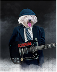 Rompecabezas personalizado para mascotas 'AC/Doggo'