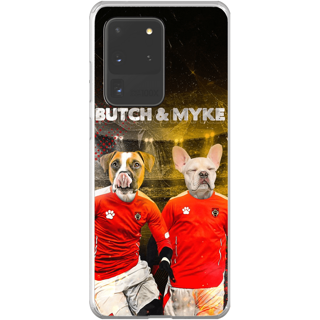 &#39;Austria Doggos&#39; Funda personalizada para teléfono con 2 mascotas