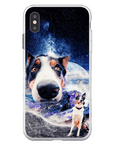 Funda para móvil personalizada 'Doggo in Space'