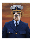 Lienzo personalizado para mascotas 'The Coast Guard'