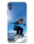 Funda para móvil personalizada 'El snowboarder'