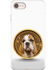 Funda para teléfono personalizada 'Crypto personalizado (tu perro)'