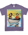 Camiseta personalizada con 2 mascotas 'Los Pescadores'