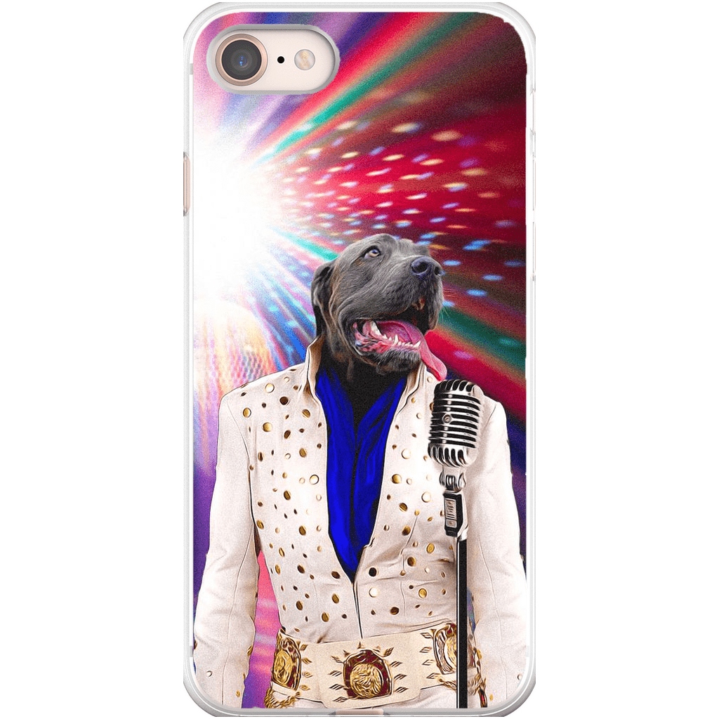 Funda para teléfono personalizada &#39;Elvis Pawsley&#39;