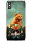 Funda para móvil personalizada 'Jurassic Meow'