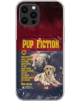 Funda personalizada para teléfono con 2 mascotas 'Pup Fiction'