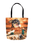 Bolsa de tela personalizada para mascotas 'Desierto Mexicano'