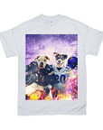 Camiseta personalizada para 2 mascotas 'Minnesota Doggos'