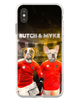 'Austria Doggos' Funda personalizada para teléfono con 2 mascotas