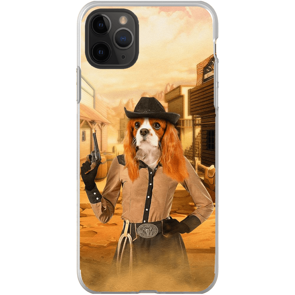 Funda para móvil personalizada &#39;La Vaquera&#39;