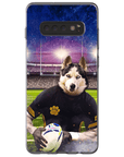 Funda para móvil personalizada 'El jugador de rugby'