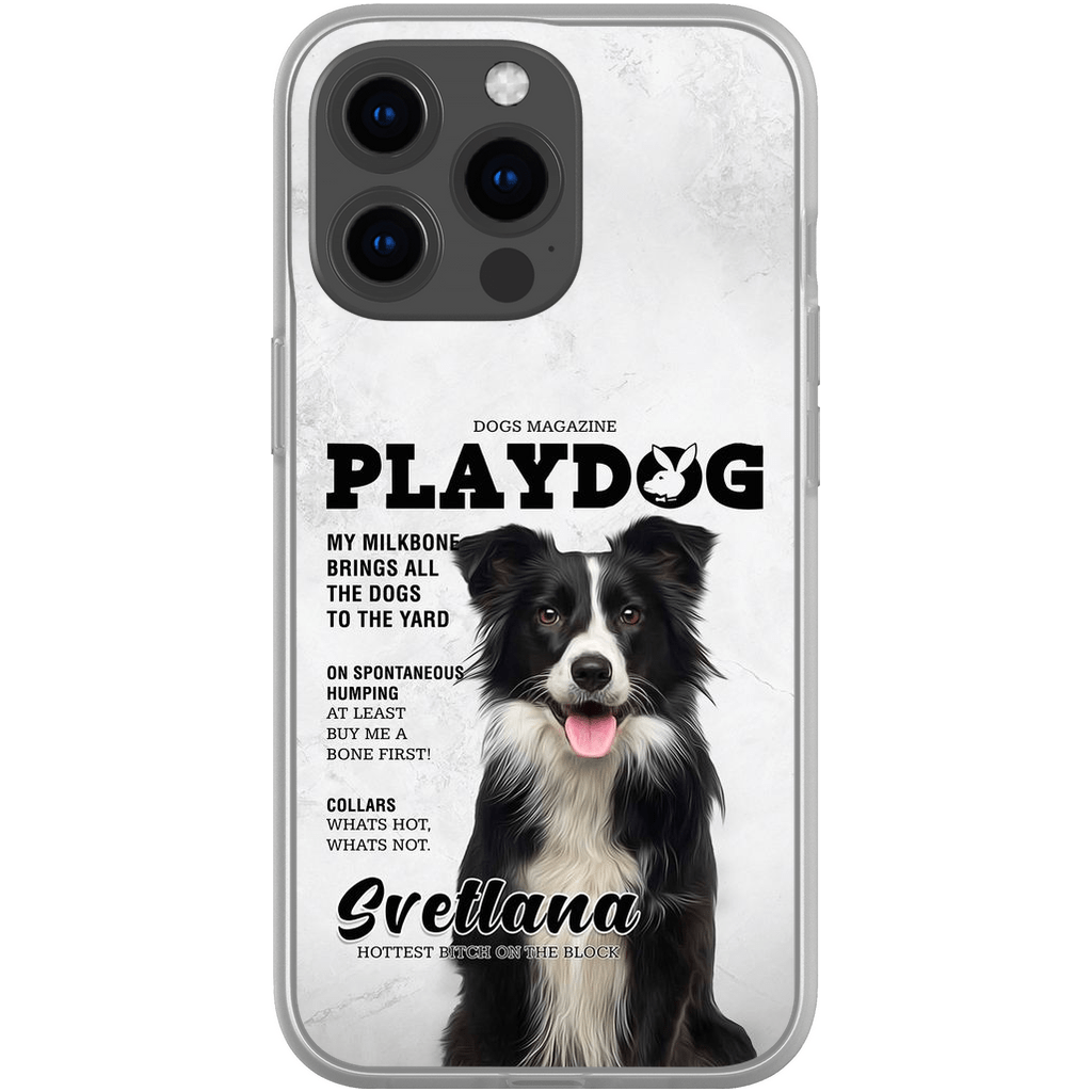 Funda para teléfono personalizada &#39;Playdog&#39;