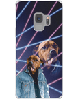 Funda personalizada para teléfono con mascota '1980s Lazer Portrait'