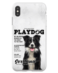 Funda para teléfono personalizada 'Playdog'