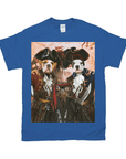 Camiseta personalizada con 3 mascotas 'Los Piratas' 