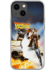 Funda personalizada para teléfono 'Bark to the Future'