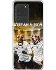 'Alemania Doggos' Funda personalizada para teléfono con 2 mascotas