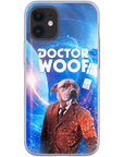 'Dr. Funda de teléfono personalizada Woof (masculino)