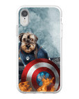 Funda para teléfono personalizada 'Capitán Doggmerica'