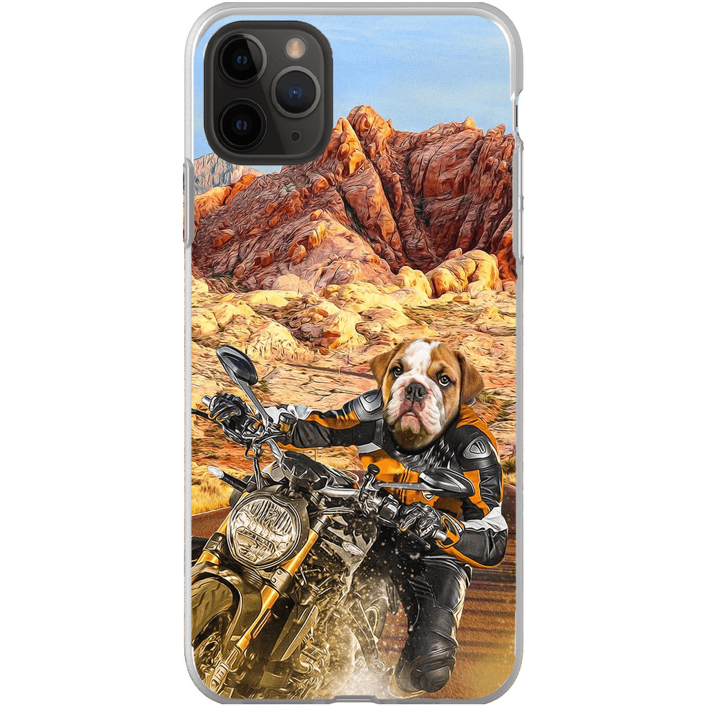 Funda para móvil personalizada &#39;Dogati Rider&#39;