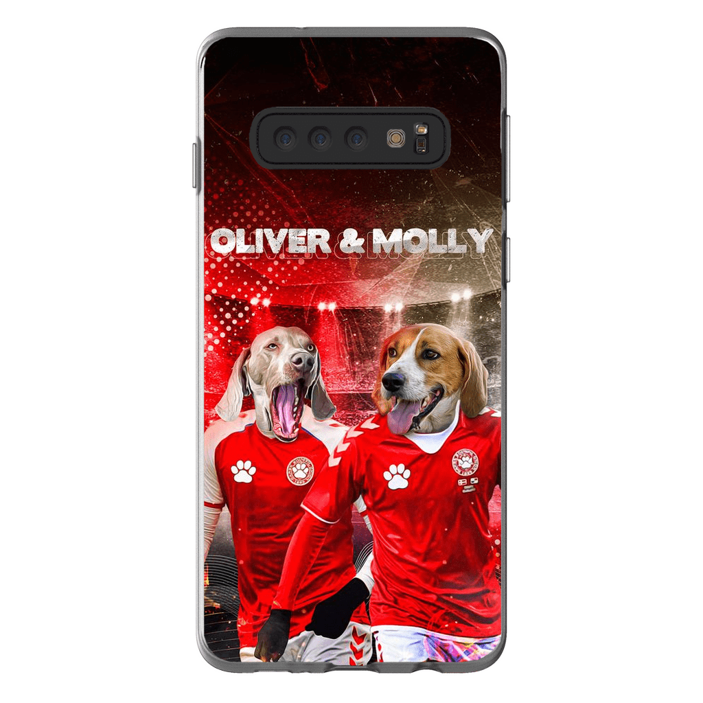 &#39;Denmark Doggos&#39; Funda personalizada para teléfono con 2 mascotas