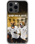 'Alemania Doggos' Funda personalizada para teléfono con 2 mascotas