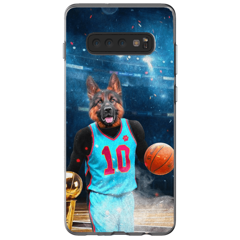 Funda para móvil personalizada &#39;El jugador de baloncesto&#39;