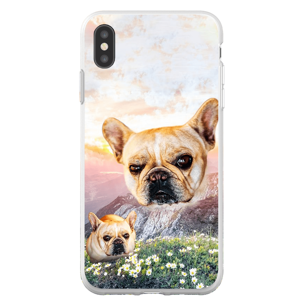 Funda para teléfono personalizada &#39;Majestic Mountain Valley&#39;