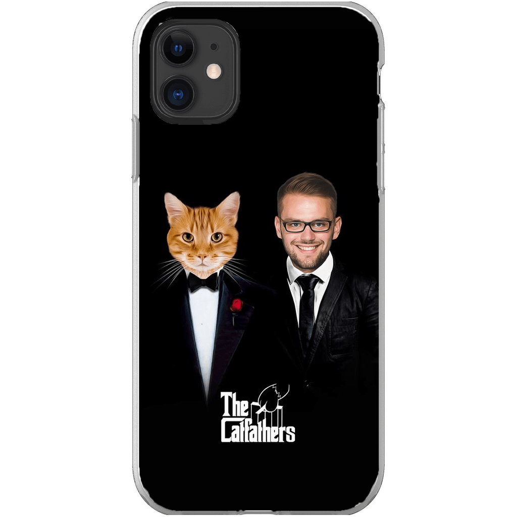 Funda para móvil personalizada &#39;Los Padres Gatos&#39;