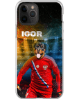 Funda para móvil personalizada 'Russia Doggos Soccer'