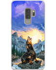 Funda para móvil personalizada 'El lobo retro'