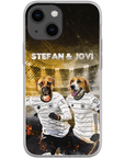 'Alemania Doggos' Funda personalizada para teléfono con 2 mascotas