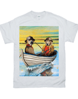 Camiseta personalizada con 2 mascotas 'Los Pescadores'