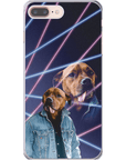 Funda personalizada para teléfono con mascota '1980s Lazer Portrait'