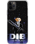 Funda para móvil personalizada 'Perro de negro'