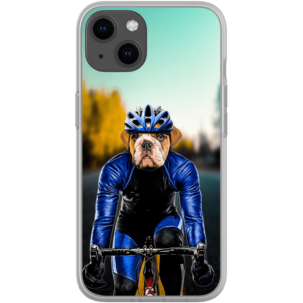 Funda para móvil personalizada &#39;El ciclista&#39;