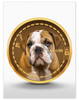 Póster de mascota personalizada 'Crypto personalizado (tu perro)'