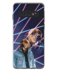 Funda personalizada para teléfono con mascota '1980s Lazer Portrait'