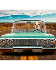 Póster personalizado de mascota 'The Lowrider'