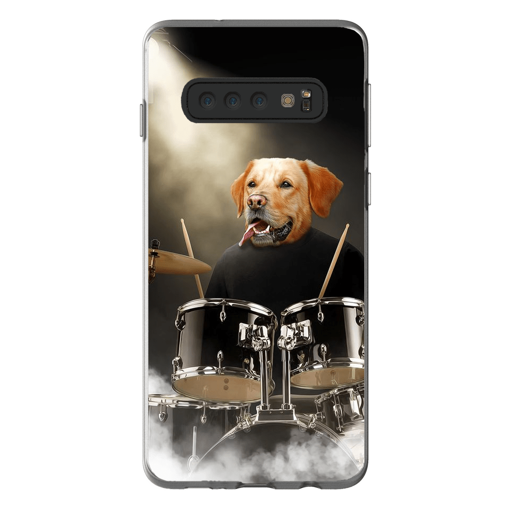 Funda para móvil personalizada &#39;El baterista&#39;