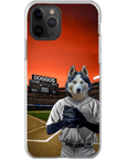 Funda para móvil personalizada 'El jugador de béisbol'