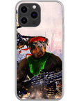 Funda para teléfono personalizada 'Rambo Doggo'