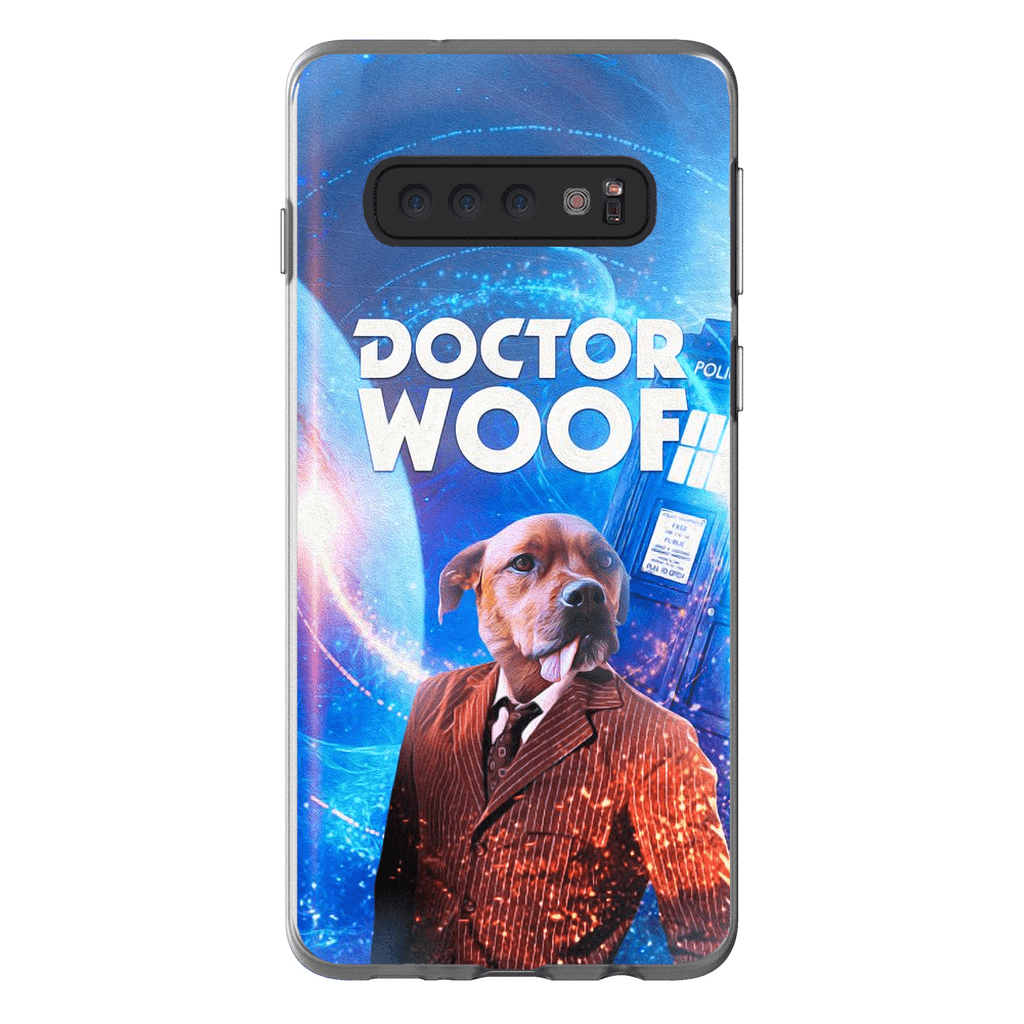 &#39;Dr. Funda de teléfono personalizada Woof (masculino)