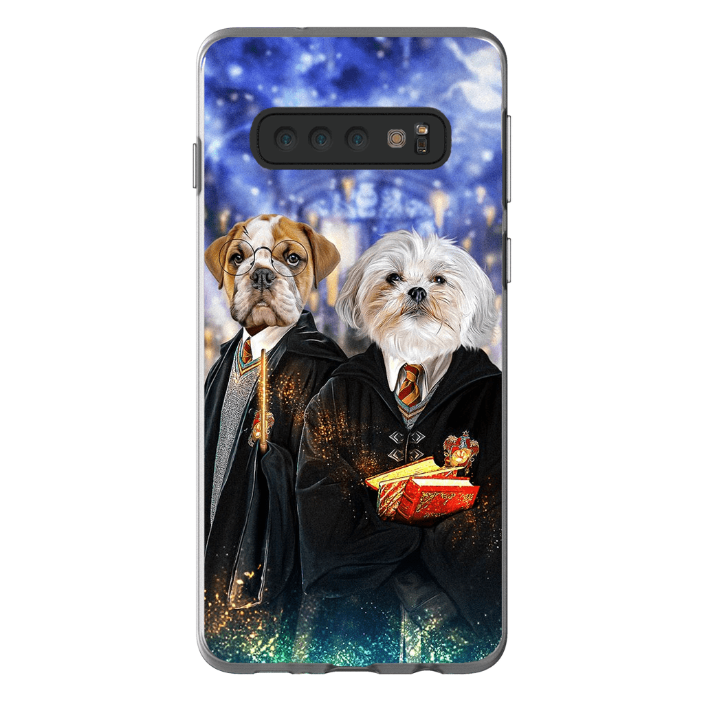 &#39;Harry Doggers 2&#39; Funda personalizada para teléfono con 2 mascotas