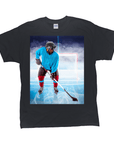 Camiseta personalizada para mascotas 'El jugador de hockey'