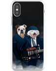 Funda personalizada para teléfono con 2 mascotas 'AC/Doggos'