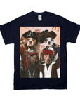 Camiseta personalizada con 4 mascotas 'Los Piratas'